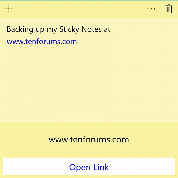 Windows'ta Yapışkan Notları Yedekleyin ve Geri Yükleyin 10-sticky_note.png