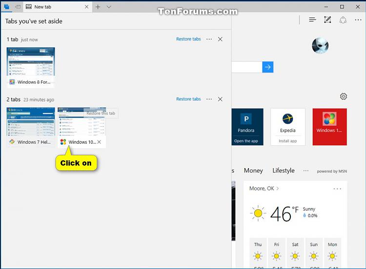 Set Aside Groups of Tabs in Microsoft Edge in Windows 10-restore_tabs_set_aside_in_microsoft_edge-2.jpg