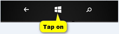 App - Reset on Windows 10 Mobile Phone-start.png