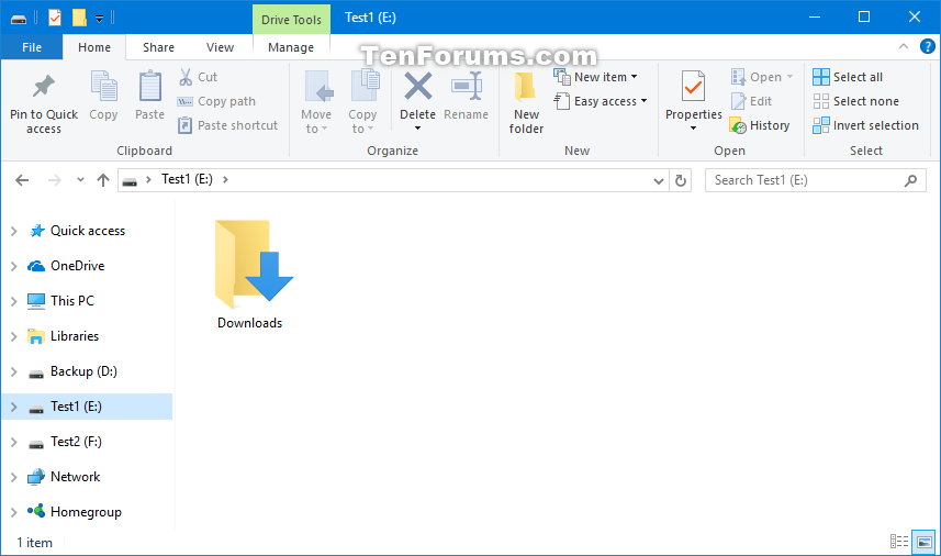 Downloads folder shop