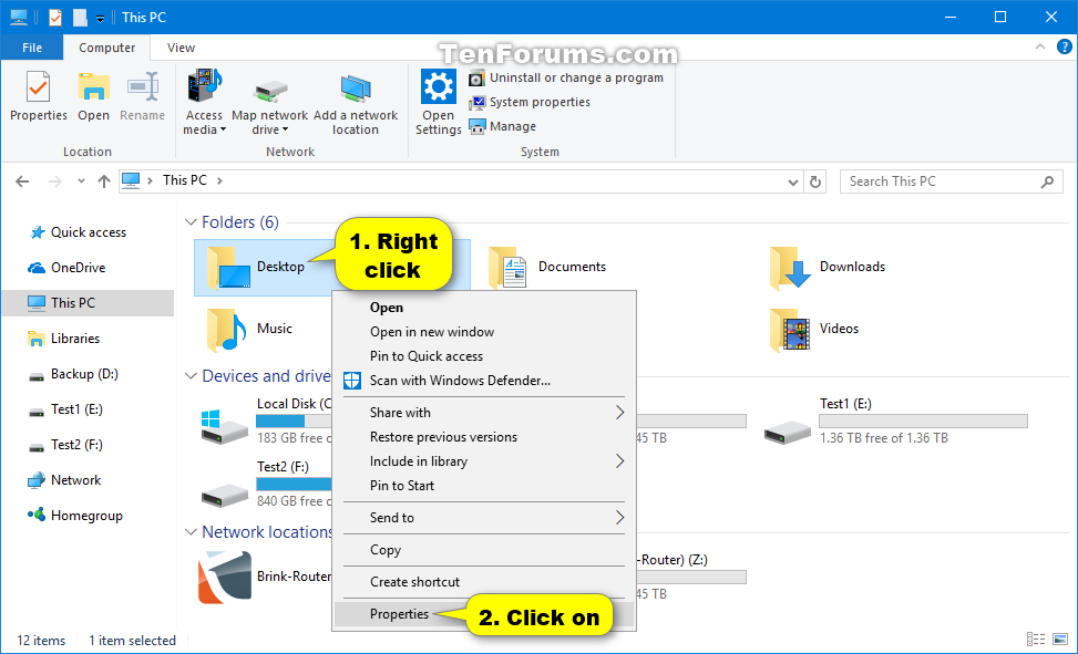 How To Move Desktop Folder In Windows 10 Vrogue 