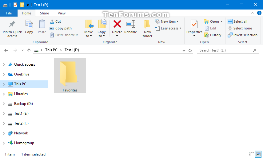 windows 10 favorite photos location