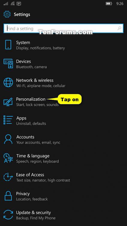 Glance Screen - Turn On or Off in Windows 10 Mobile-windows_10_mobile_glance_screen-1.jpg