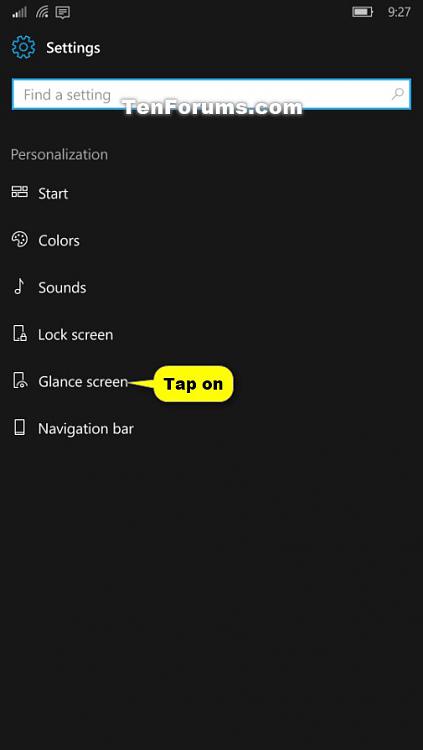 Glance Screen - Turn On or Off in Windows 10 Mobile-windows_10_mobile_glance_screen-2.jpg