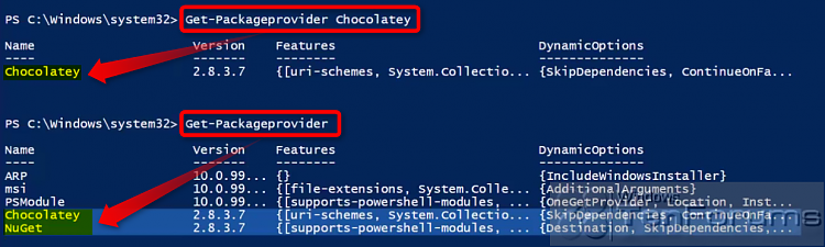 PowerShell PackageManagement (OneGet) - Install Apps from Command Line-2015-02-04_07h27_28.png