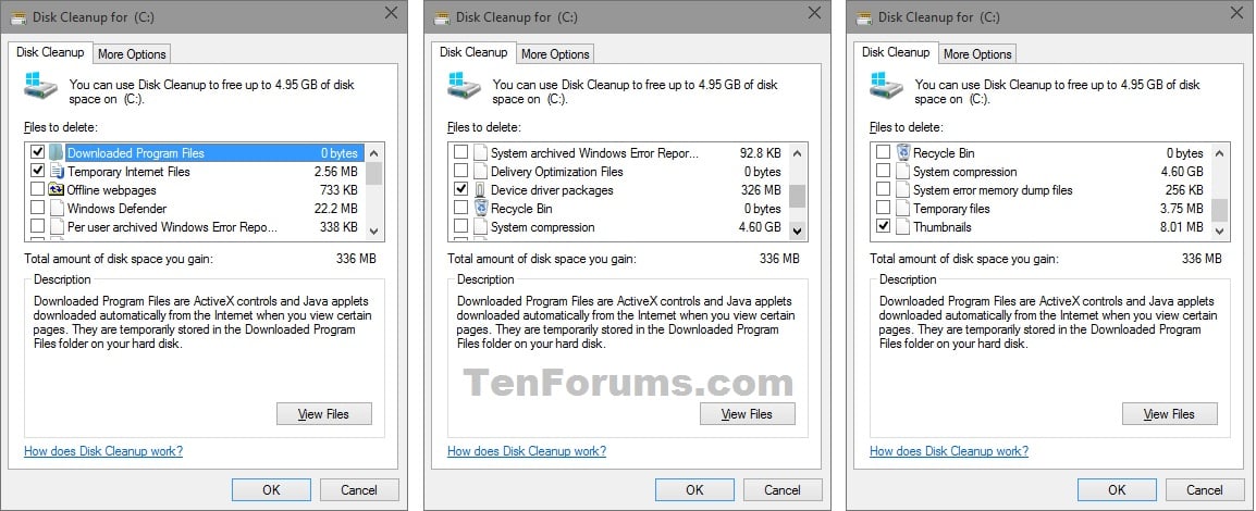 Open and Use Disk Cleanup in Windows 10 | Tutorials
