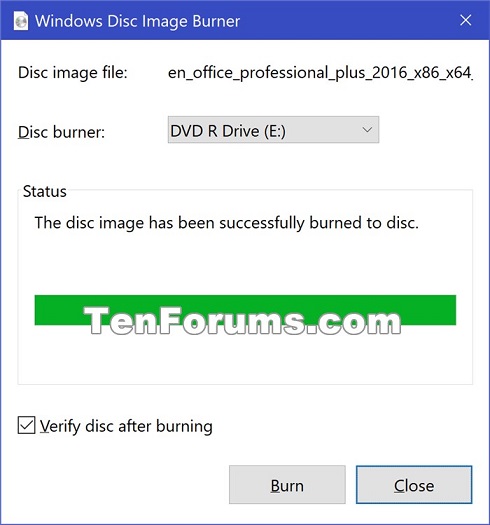 Burn Disc Image from ISO or IMG file in Windows 10-burn_disk_image-5.jpg