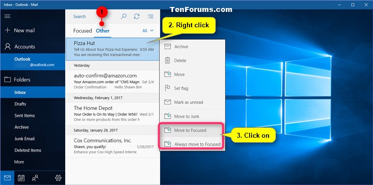 Move Outlook Email to Focused or Other Inbox in Windows 10 Mail app-w10_mail_move_to_focused_inbox.jpg