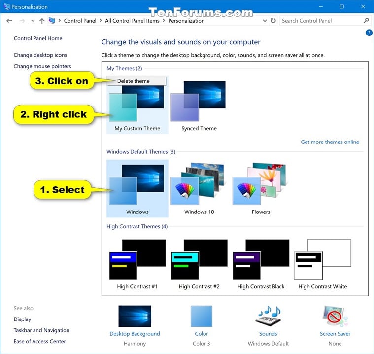 Xóa chủ đề trong Windows 10 sẽ giúp cho bạn có thể tùy chỉnh và điều chỉnh mọi thứ theo ý muốn. Không còn phải lo lắng về việc bị giới hạn trong việc sử dụng máy tính, giờ đây bạn có toàn quyền để thay đổi màu sắc, cài đặt ứng dụng, và thậm chí thiết lập giao diện riêng cho mình.