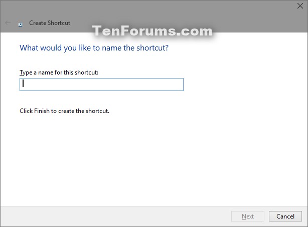 Create Control Panel All Tasks Shortcut in Windows 10-new_shortcut-2.jpg
