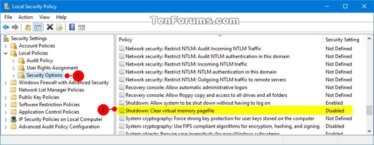how to clear system memory windows 10