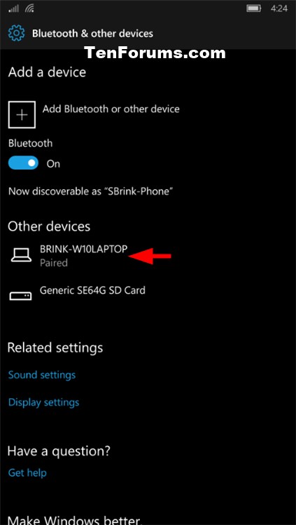 Pair Bluetooth Windows 10 Mobile Phone with Windows 10 PC-pair_bluetooth_on_w10_mobile_phone-6.jpg