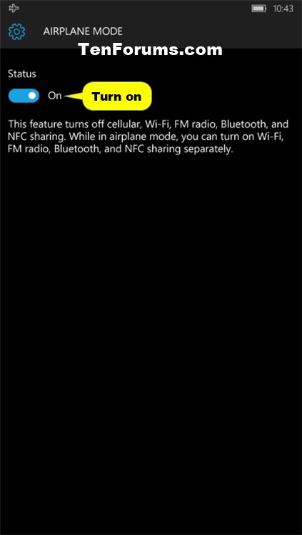 Turn On or Off Airplane Mode on Windows 10 Mobile Phone-w10_mobile_airplane_mode_settings-3.jpg