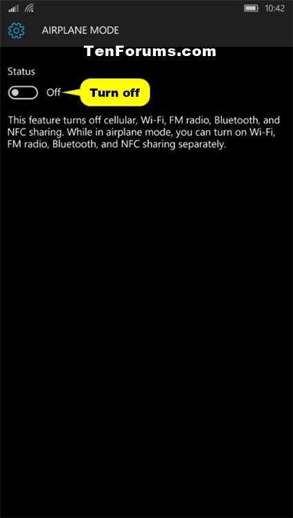 Turn On or Off Airplane Mode on Windows 10 Mobile Phone-w10_mobile_airplane_mode_settings-4.jpg