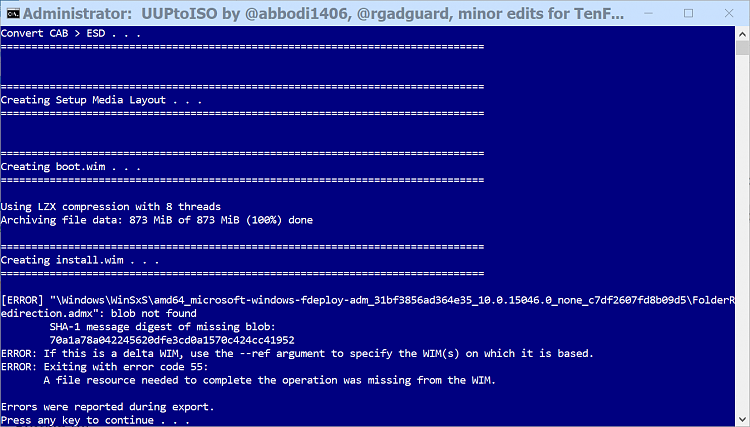 UUP to ISO - Create Bootable ISO from Windows 10 Build Upgrade Files-2017-02-28_21h06_43.png