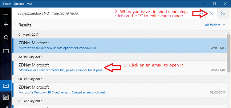 Mail app Advanced Searching in Windows 10-outlook_5_resultsandexit.png