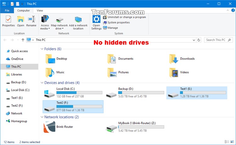 Hide Specific Drives in Windows-no_hidden_drives.jpg