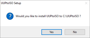 UUP to ISO - Create Bootable ISO from Windows 10 Build Upgrade Files-self_extracting_installer.png
