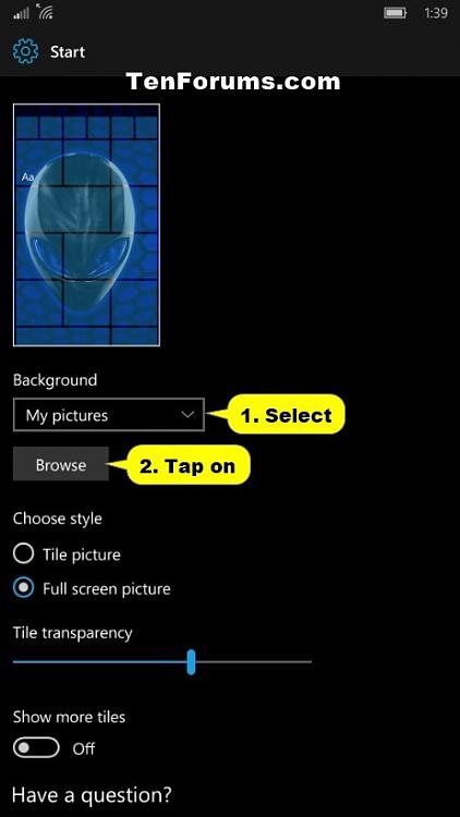 Change Start Background on Windows 10 Mobile Phone-windows_10_phone_start_background-my_pictures.jpg