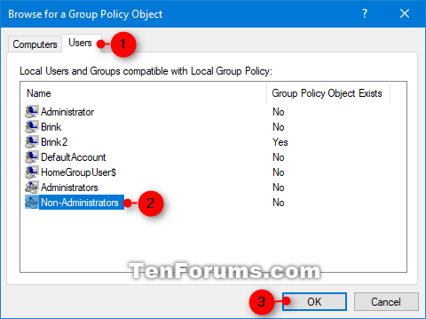 Apply Local Group Policy to Non-Administrators in Windows 10-non-administrators_local_group_policy-4.png