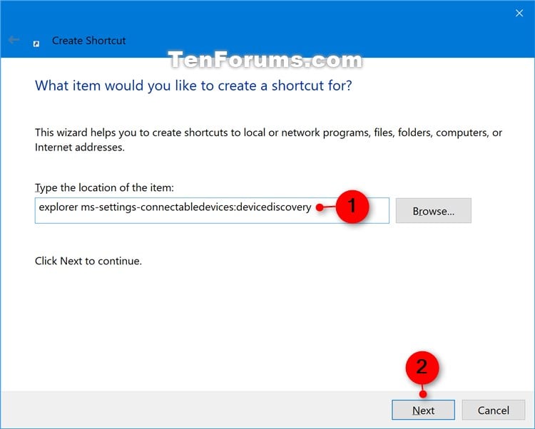 Create Connect shortcut in Windows 10-shortcut-2.jpg