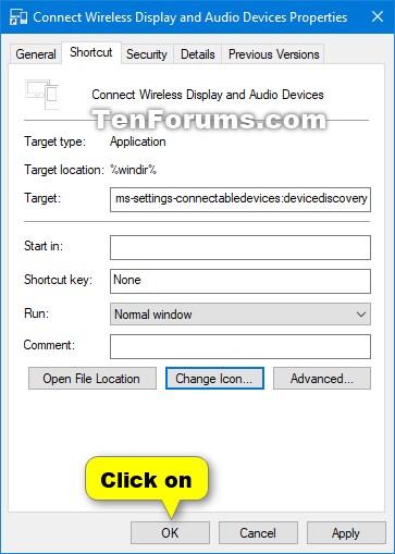 Create Connect shortcut in Windows 10-shortcut-5.jpg