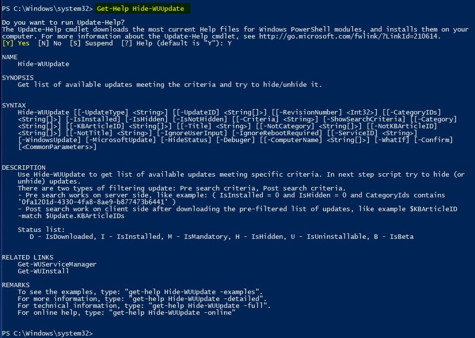 how to use windows powershell windows 10