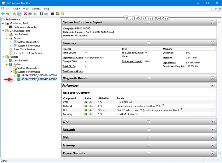 Generate System Performance Report in Windows 10-view_system_performance_report.jpg