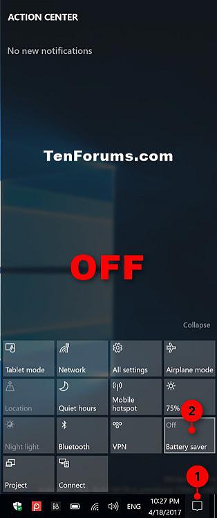How to Turn On or Off Battery Saver in Windows 10-turn_off_battery_saver_in_action_center.jpg