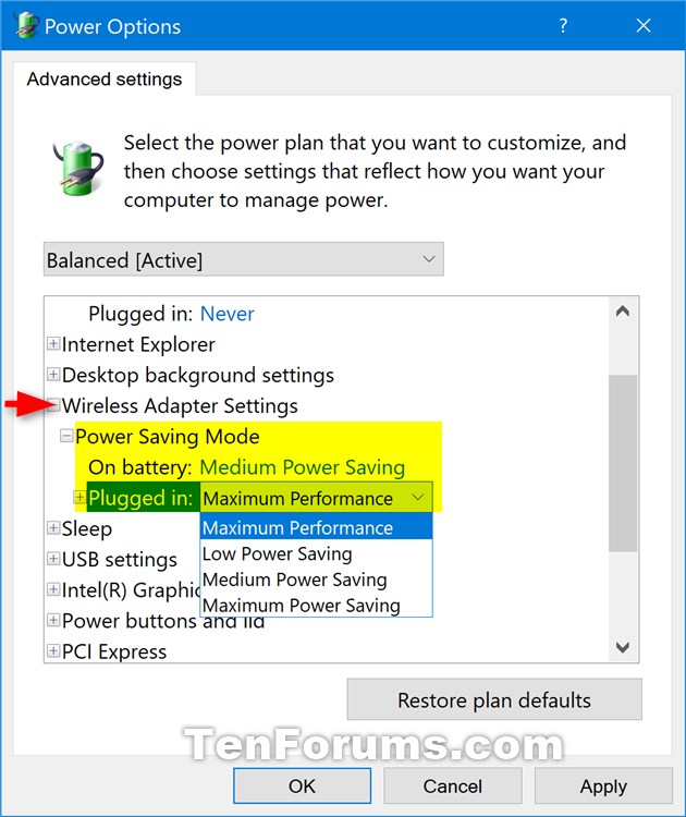Change Power Saving Mode of Wireless Adapters in Windows 10-wireless_adapter_power_saving_mode.jpg