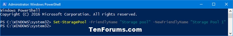 Rename Storage Pool for Storage Spaces in Windows 10-storage_spaces_rename_pool_powershell-2.jpg