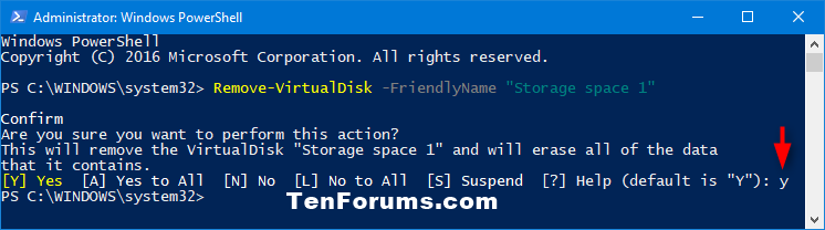 Delete Storage Space from Storage Pool in Windows 10-delete_storage_space_powershell-2.png