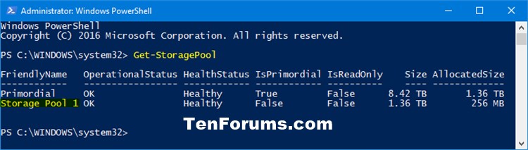 Delete Storage Pool for Storage Spaces in Windows 10-delete_storage_pool_powershell-1.jpg