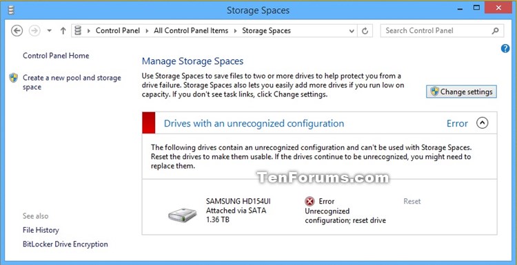 Upgrade Storage Pool for Storage Spaces in Windows 10-drives_unrecognized.jpg