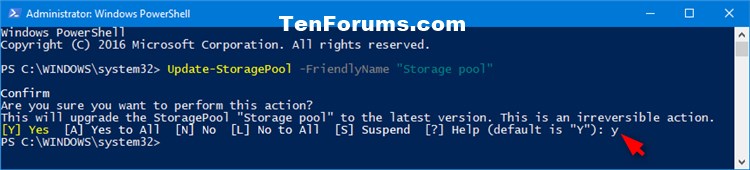 Upgrade Storage Pool for Storage Spaces in Windows 10-upgrade_storage_pool_powershell-2.jpg