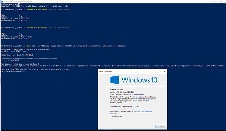 Use DISM to Repair Windows 10 Image-nope.png