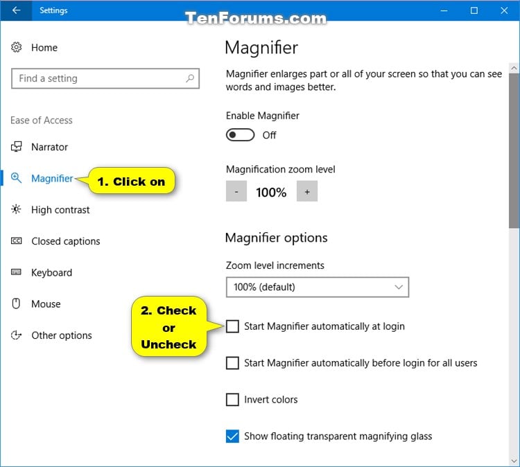 Turn On or Off Start Magnifier Automatically at Login in Windows 10-start_magnifier_at_login.jpg