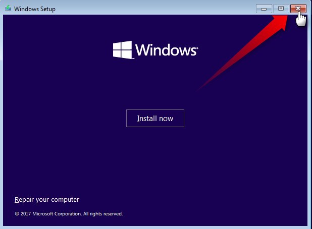Apply Windows Image using DISM Instead of Clean Install-close-setup.jpg
