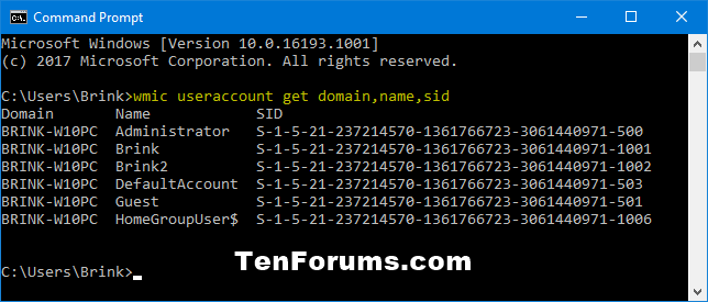 Find Security Identifier (SID) of User in Windows-wmic_useraccount-1.png