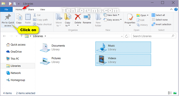 How to Pin or Unpin Folder Locations for Quick access in Windows 10-pin_to_quick_access_in_ribbon.png