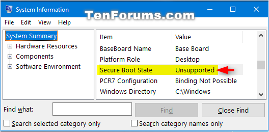 Check if Secure Boot is Enabled or Disabled in Windows 10-secure_boot_state__unsupported_msinfo32.png