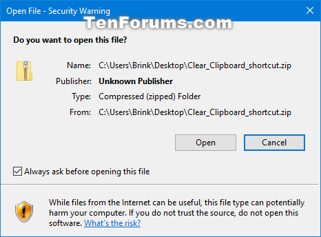 How to Disable Downloaded Files from being Blocked in Windows-open_file-security_warning.png
