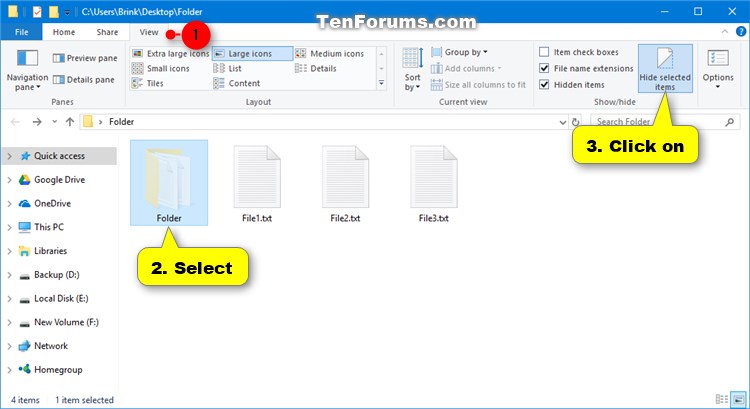 Set or Unset Hidden Attribute of Files and Folders in Windows 10-unhide_files_folders_ribbon.jpg