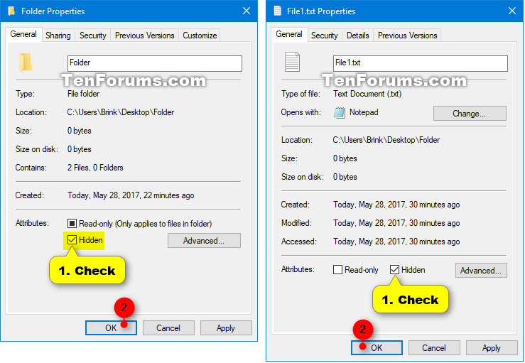 Set or Unset Hidden Attribute of Files and Folders in Windows 10-hide_files_folders_properties.png