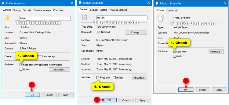 Set or Unset Read-only Attribute of Files and Folders in Windows 10-set_read-only_files_folders_properties.jpg