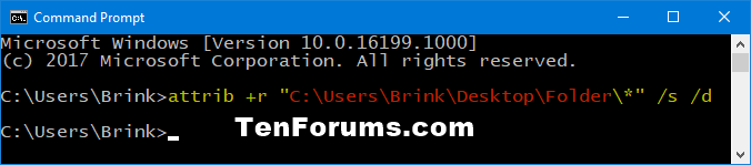 Set or Unset Read-only Attribute of Files and Folders in Windows 10-set_read-only_subfolders_and_files_command.png