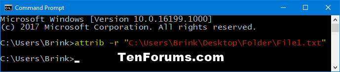 Set or Unset Read-only Attribute of Files and Folders in Windows 10-unset_read-only_file_command.png