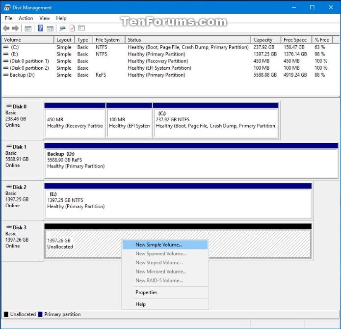 Converti disco MBR in disco GPT in Windows 10-mbr-gpt_disk_management-3.jpg