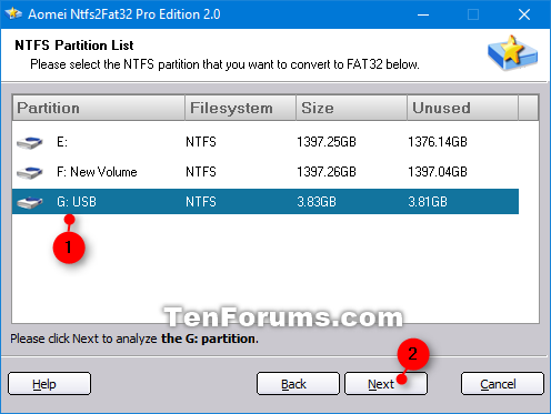 How To Convert Fat32 To Ntfs Without Losing Data Vista