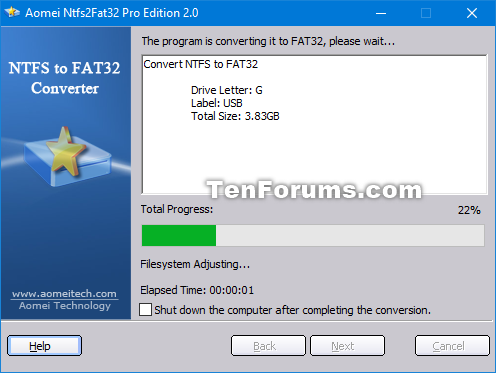 Convert NTFS to FAT32 without Data Loss in Windows-aomei_ntfs2fat32-5.png